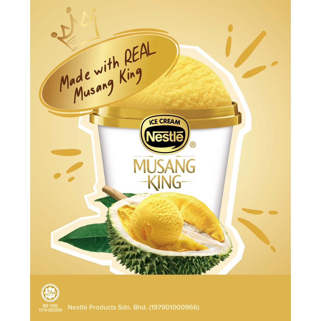 Nestle musang king ice outlet cream