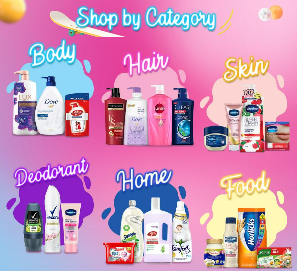 Unilever Official Online Store, May 2024 | Shopee Malaysia