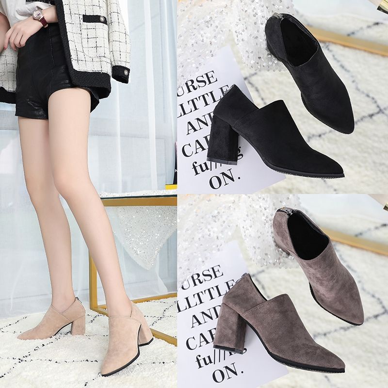 8cm hot sale heel boots