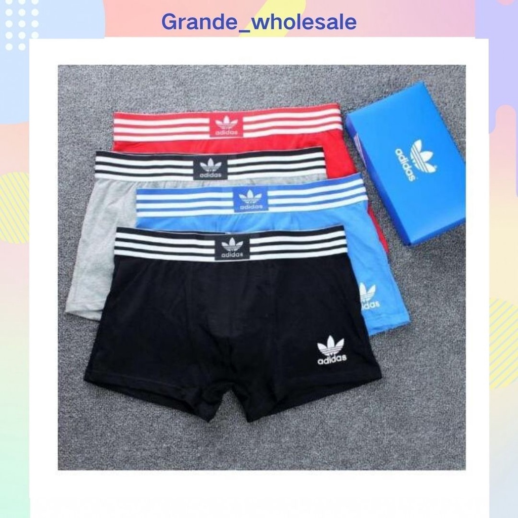 Adidas boxer briefs on sale 90 cotton 10 spandex