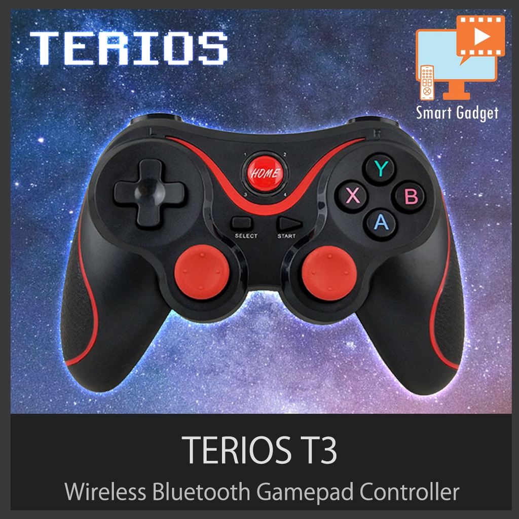 Terios T3 Support Bluetooth Gamepad For Android Phone PC Joystick