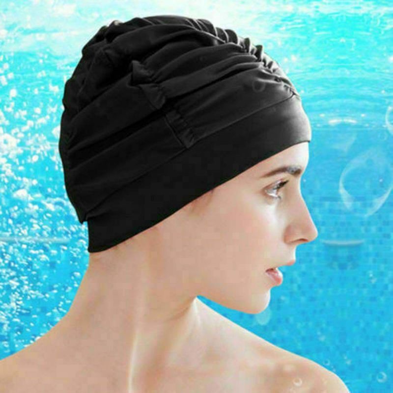 AIMTYD Swim Cap for Men & Women Waterproof Soft Swimming Caps for