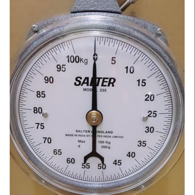 Salter hanging clearance scales