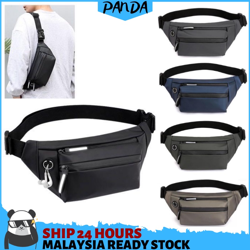 Readystock Men chest bag Men waist Bag Men's Shoulder bag lelaki