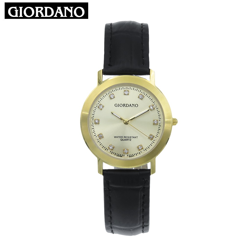 Giordano leather watch best sale