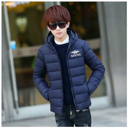 Youth Large yard Men Winter Korean Cotton-padded jacket