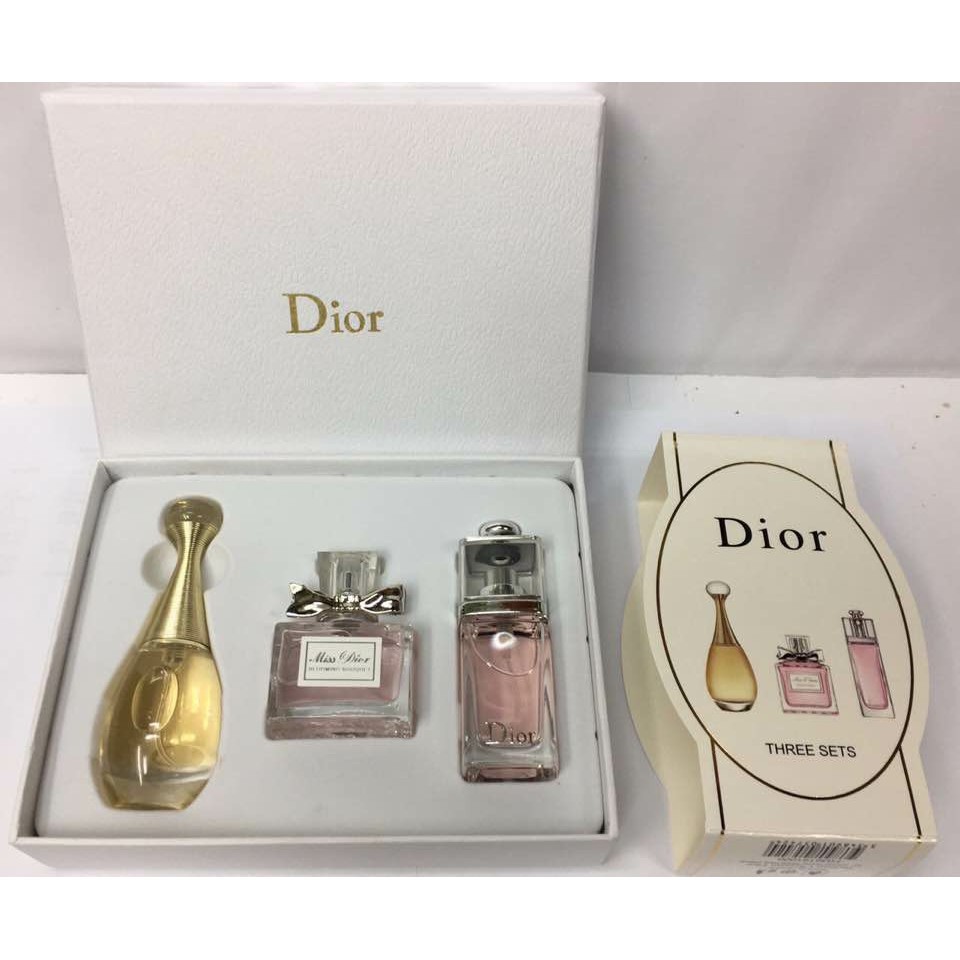 Dior three shop set perfume