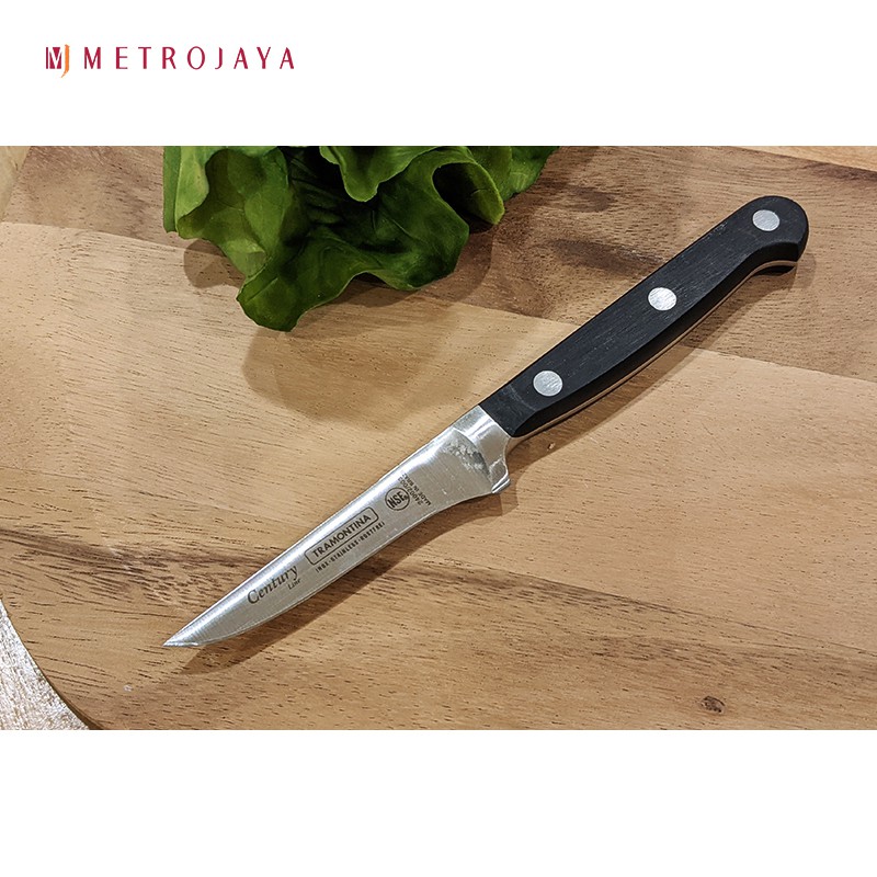 Tramontina Century Vegetable and Fruit Knife with Stainless Steel Blade and  3 Polycarbonate and Fiberglass Handle