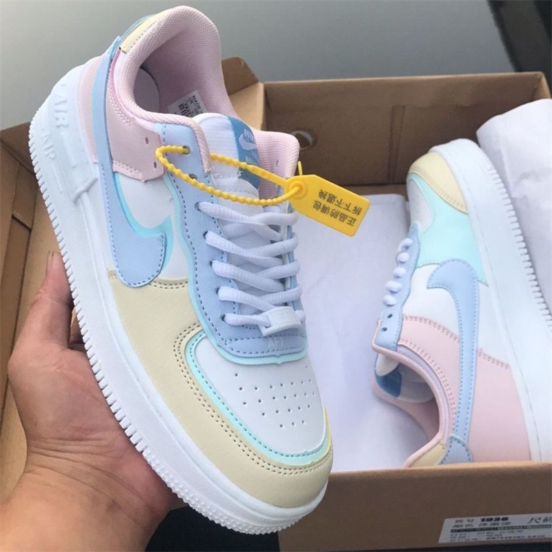 Air force one de colores online pastel