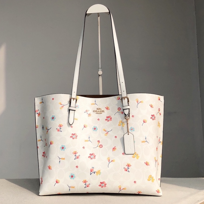 Coach tote bag clearance floral