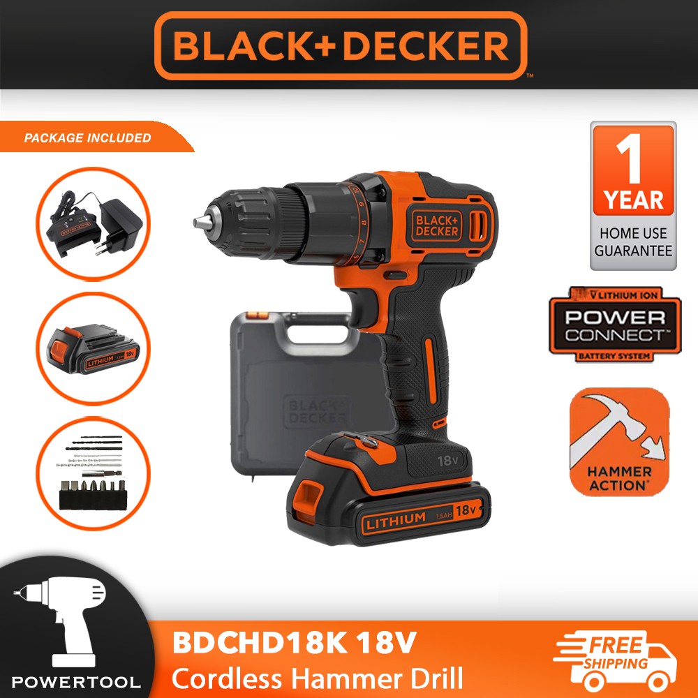 Black and decker 18v deals combi drill