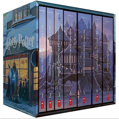 Harry potter box online set english