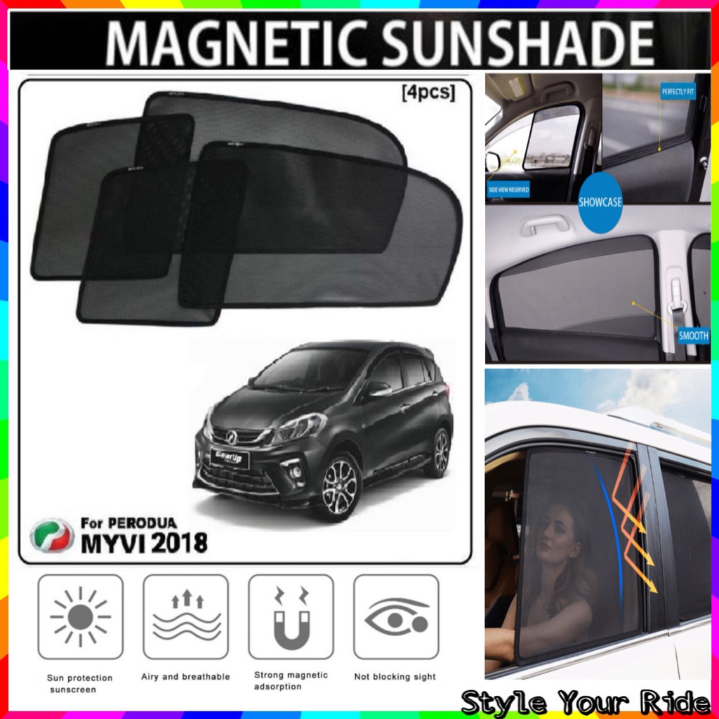 Myvi window deals shade