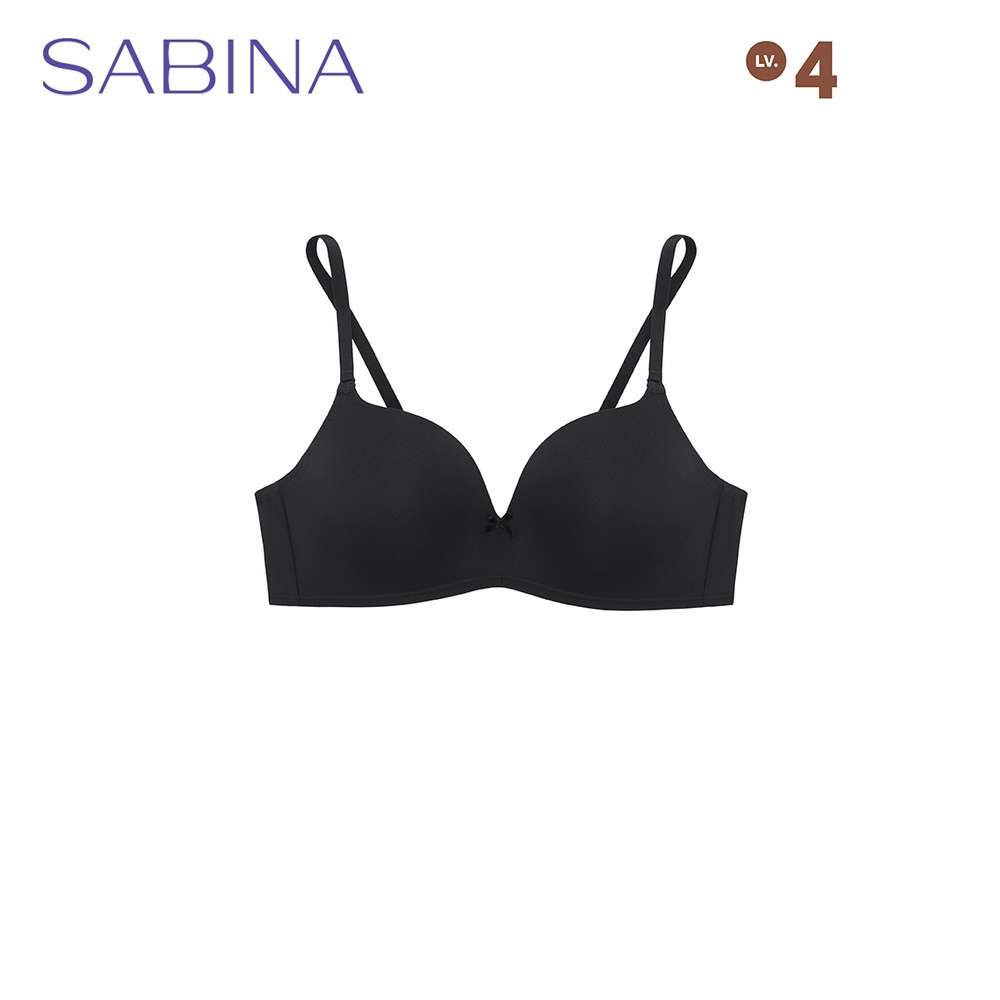 Push-up Wireless Bra - Black