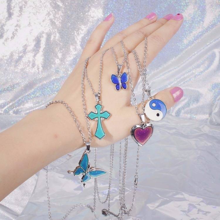 Butterfly 2025 mood necklace