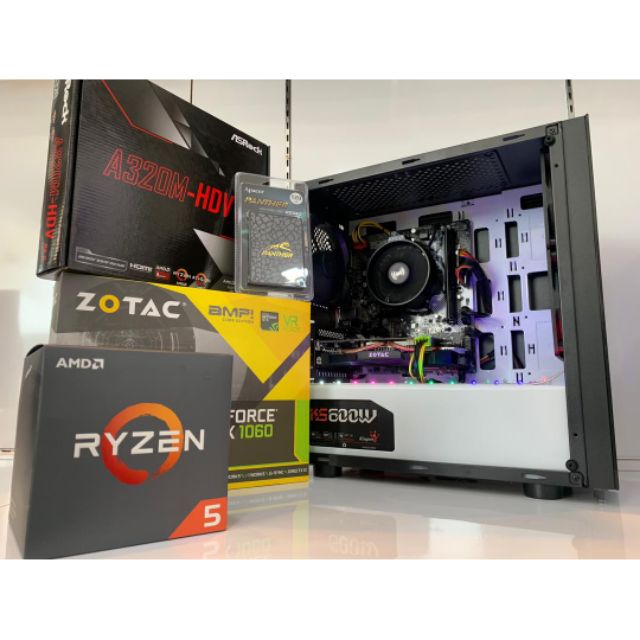 Ryzen 5 hot sale gtx 1060