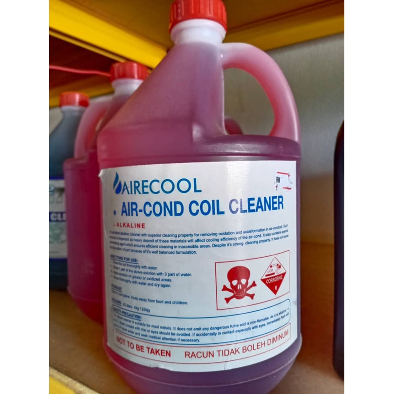 Ac cooling coil on sale cleaning chemical