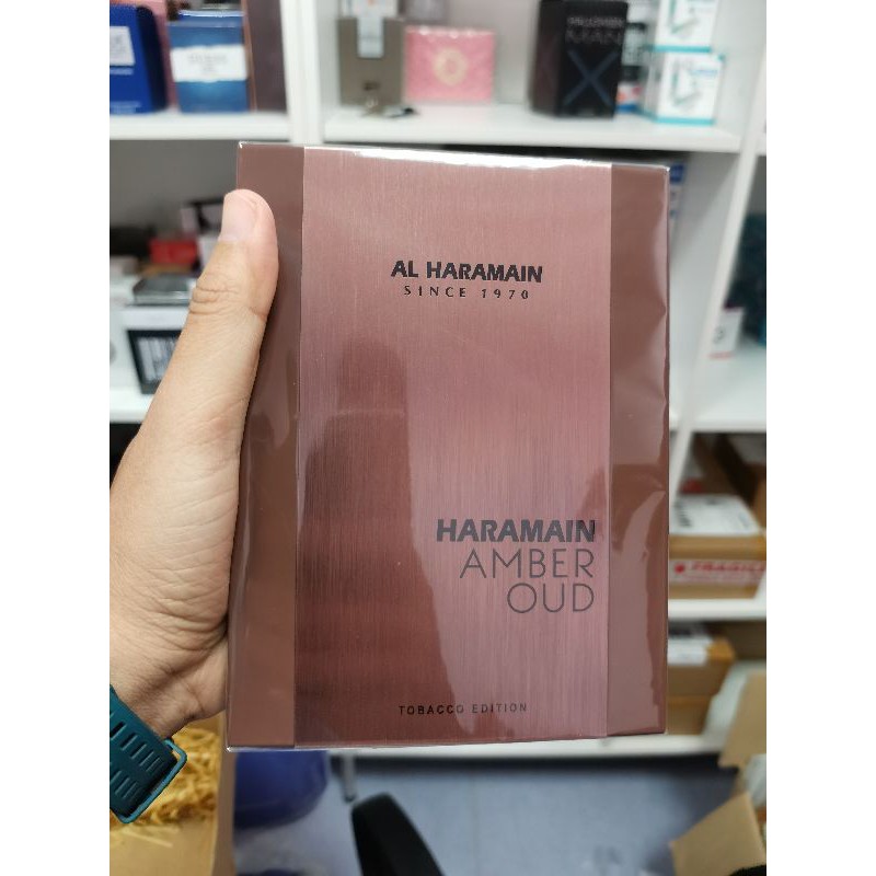 Al Haramain Amber Oud Tobacco Edition 60ML EDP UNISEX Shopee