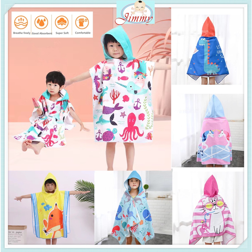 Girls hooded beach towel hot sale