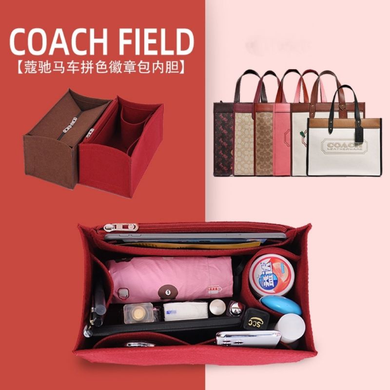 Coach best sale organizer purse