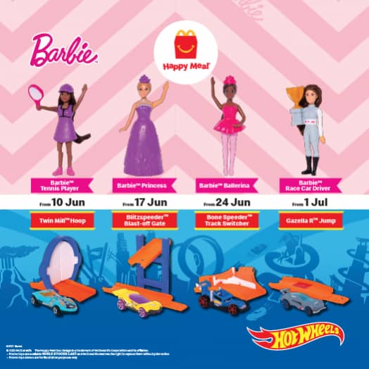 Mcdonald's barbie toys 2020 new arrivals