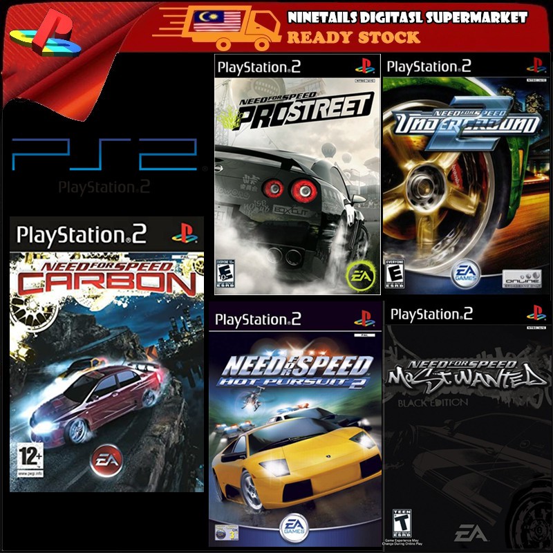 Jogo ps2 necessidade de velocidade carbono nfs eng usado - AliExpress