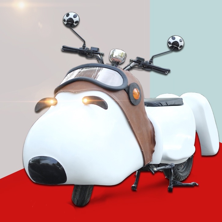 bruser ekstremister vedlægge Snoopy Electric Car Adult Motorcycle Bike Cute Snoopy Car | Shopee Malaysia