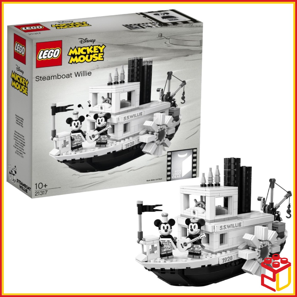 Lego ideas cheap steamboat willie 21317