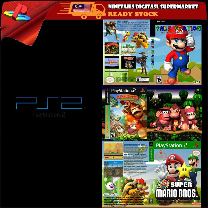 Consola Playstation 2 Slim Chipeada Lee Dvd + pes + mario Juegos – Museum  Games