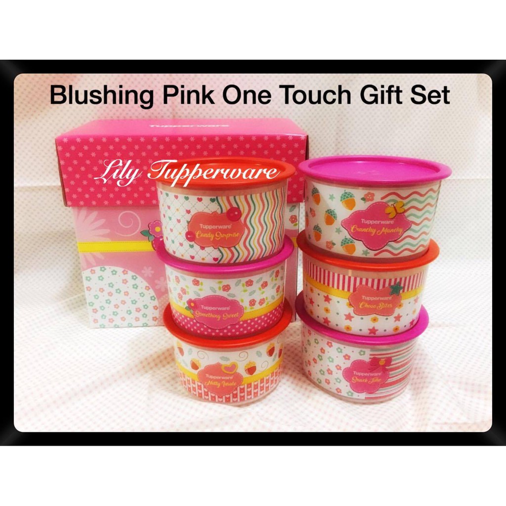 Tupperware Blushing Pink Collection 