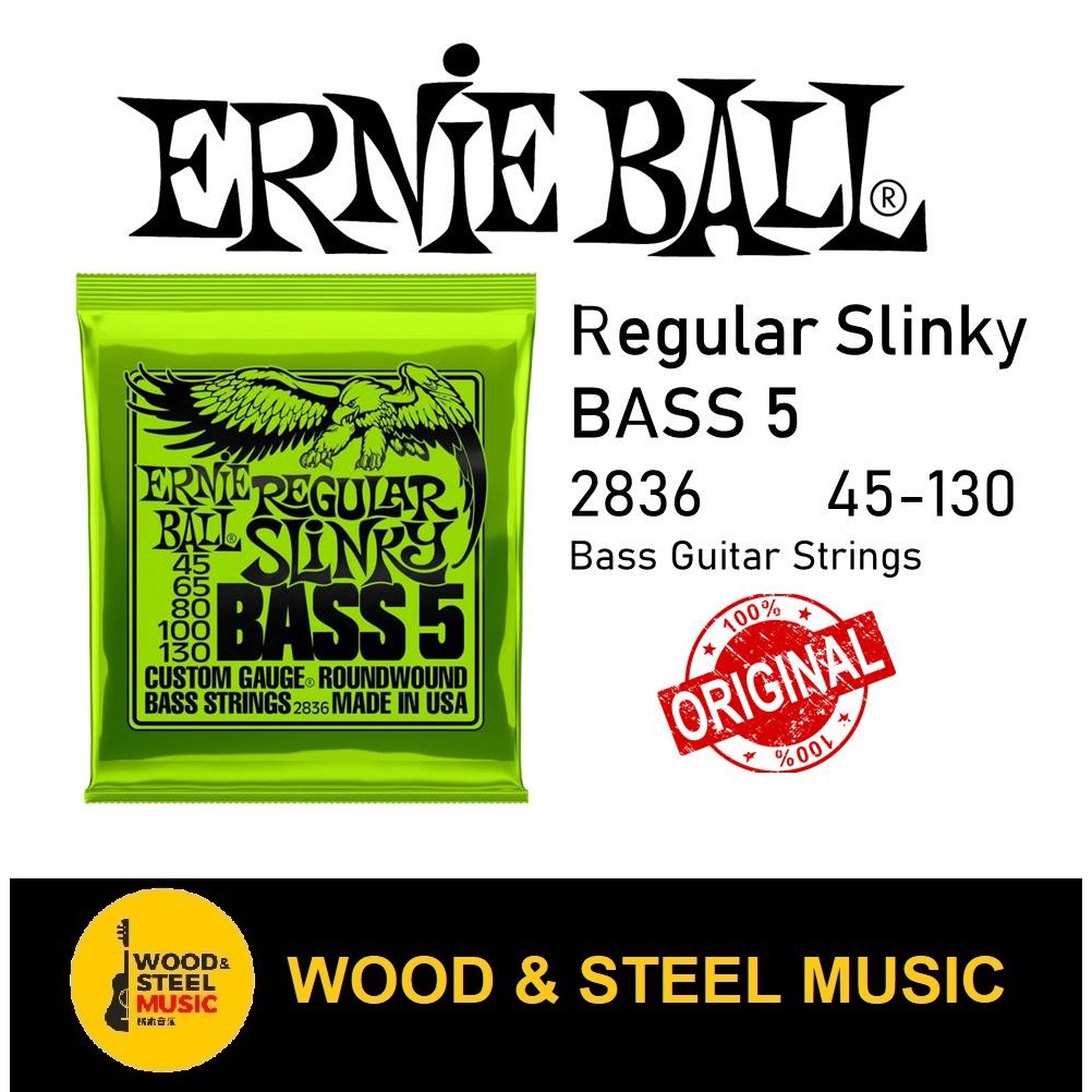 Slinky Nickel Wound Electric Bass Short Scale Strings Ernie, 56% OFF