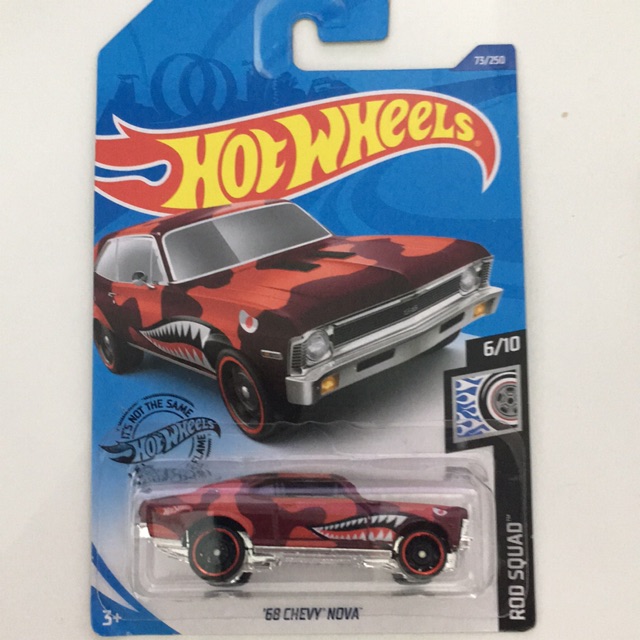 Hot wheels 68 chevy nova 2025 rod squad