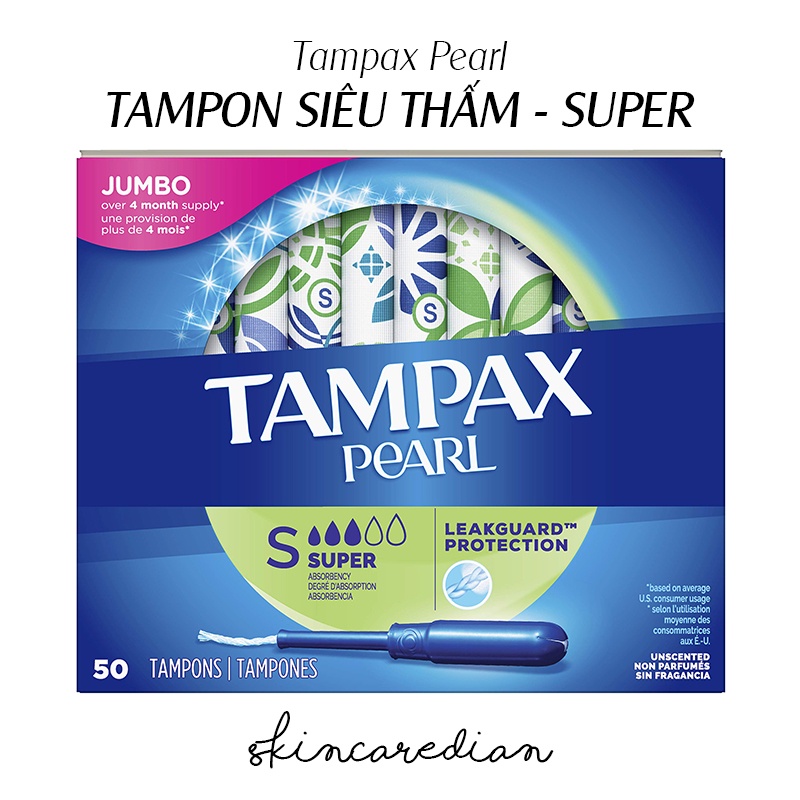 Tampax Regular Absorbency Tampons, 10-pack