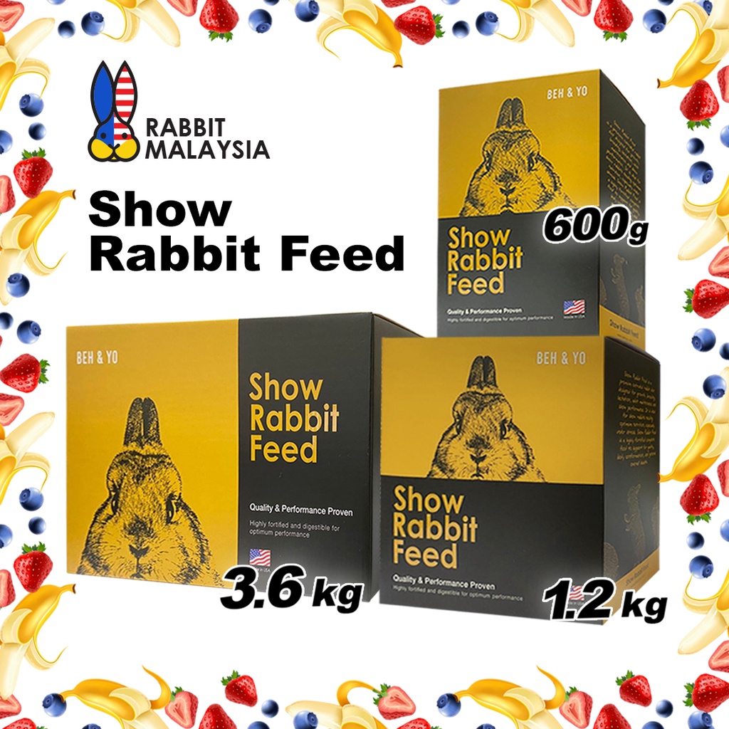 Beh & yo sales show rabbit feed