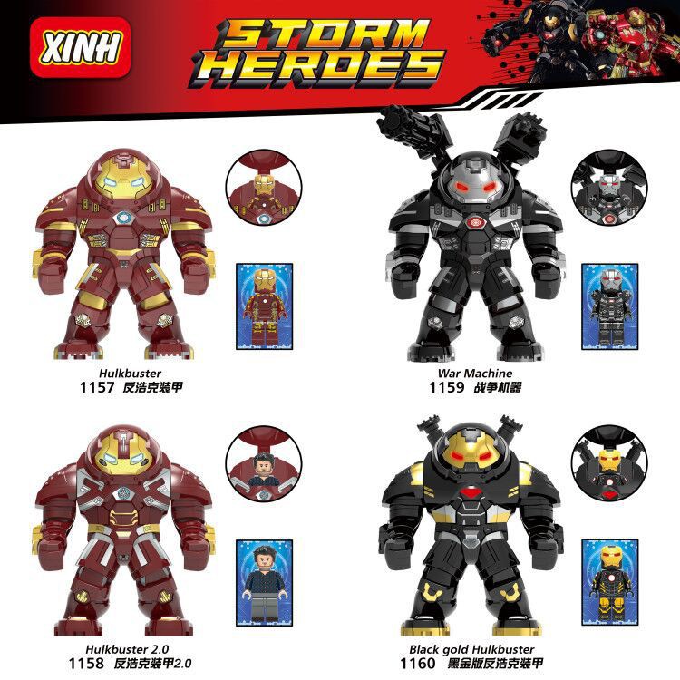 Lego hulkbuster war sales machine