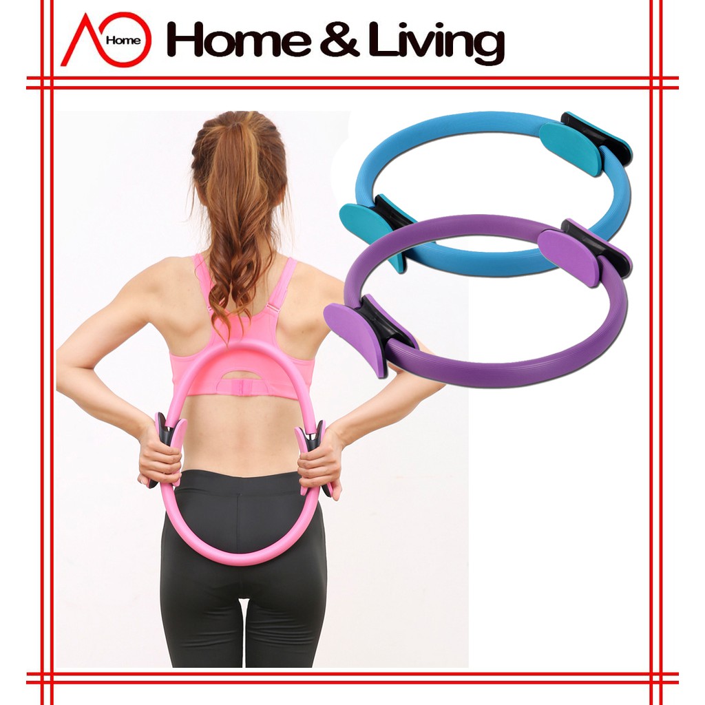 Fitness Ring Circle Weight and Resistance,Pilates Ring 12.5 In for Thigh  Workout