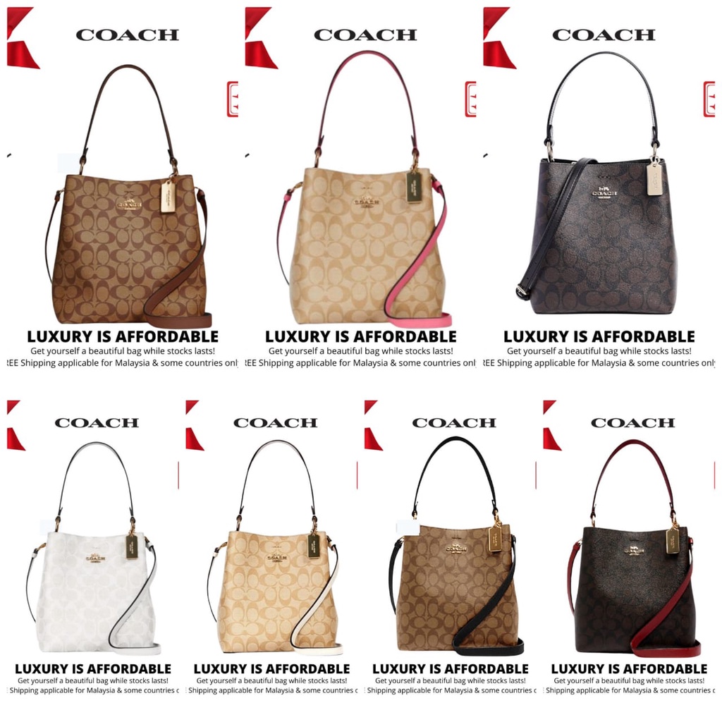 Coach on sale bucket handbags