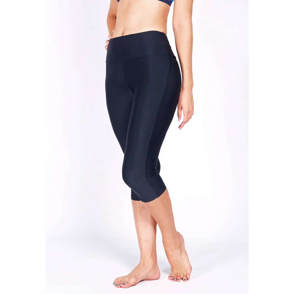 Basic Capri Pants (Black/ Navy), FUNFIT