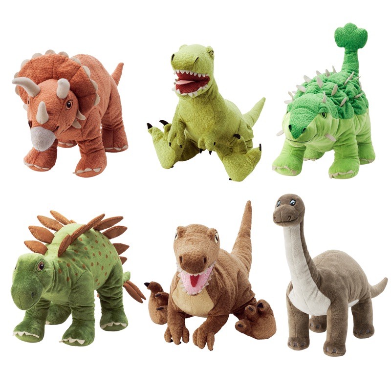 JÄTTELIK peluche, dinosaurio/dinosaurio/estegosaurio, 50 cm - IKEA