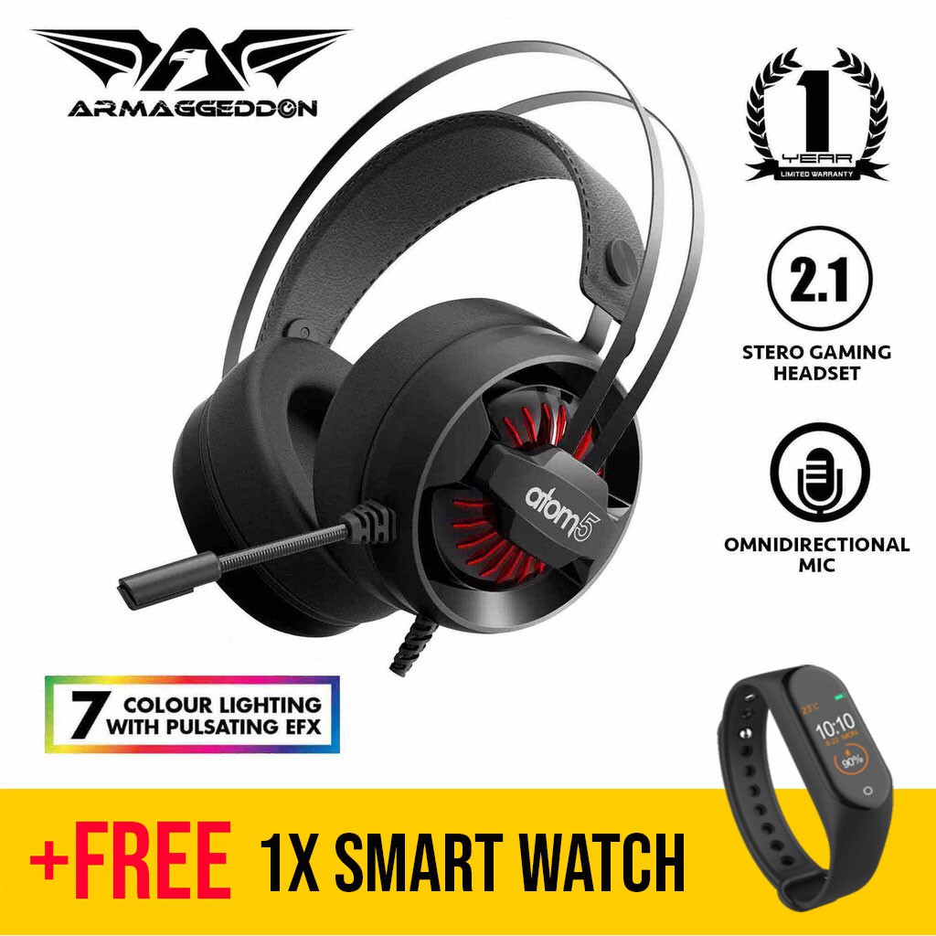 Headset armaggeddon atom discount 5