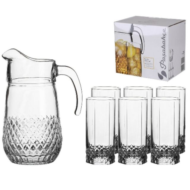 JUG & GLASS SETS 7PCS / Various Design