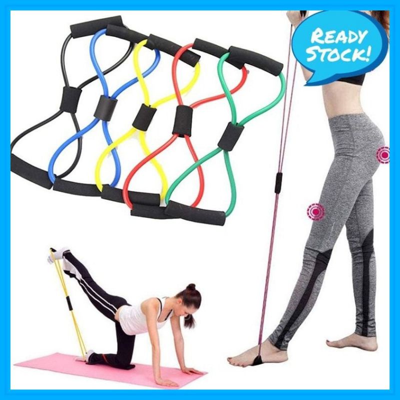 Yoga Rubber Pull Rope Band Gym Tali Getah Shopee Malaysia