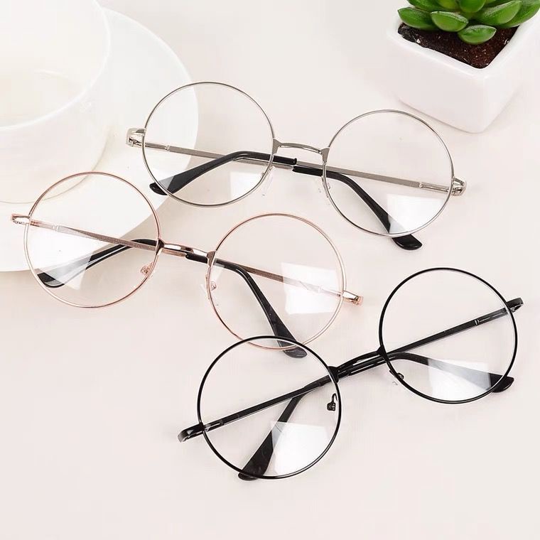 Round glasses best sale korean style