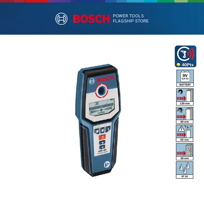 BOSCH Bosch Professional Metal Detector GMS 100 …