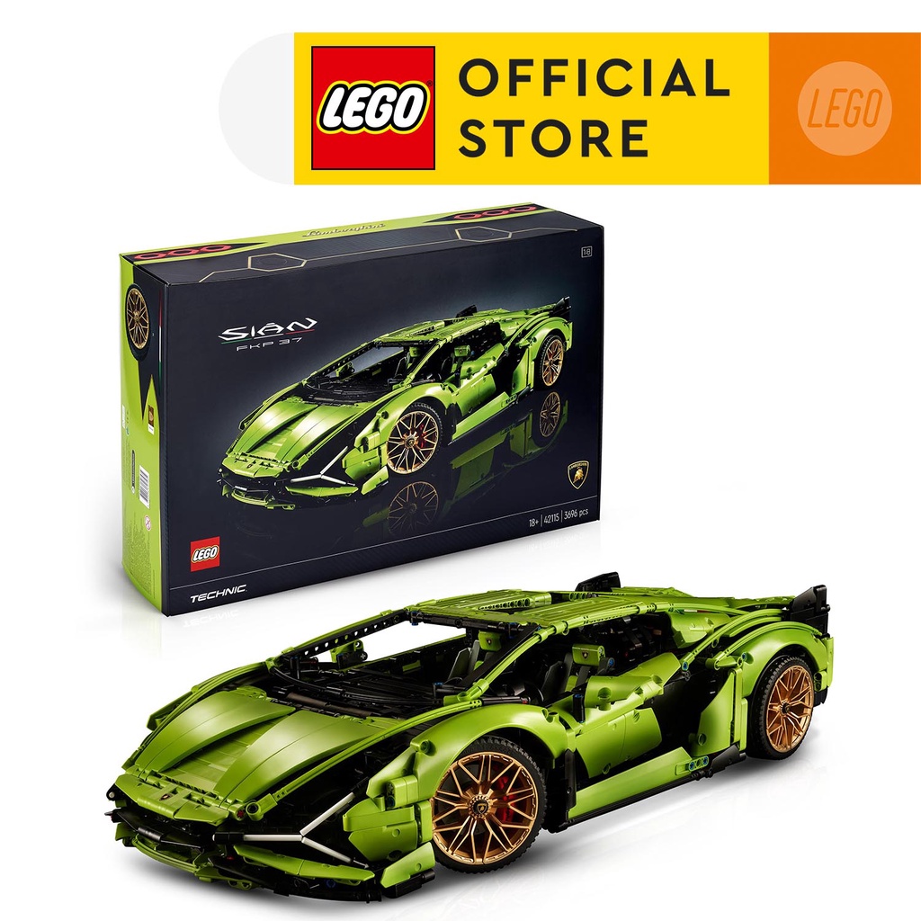 LEGO® Technic™ Lamborghini Sián FKP 37 (42115) Model Car Building Kit  (3,696 Pieces) Building Blocks Construction Toys