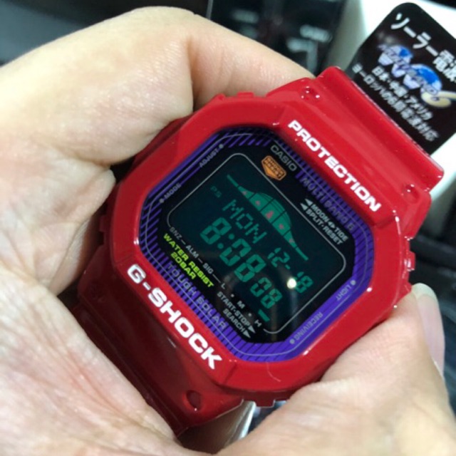 Casio G-Shock G-LIDE Tough Solar Tide Graph GWX-5600C-4 | Shopee