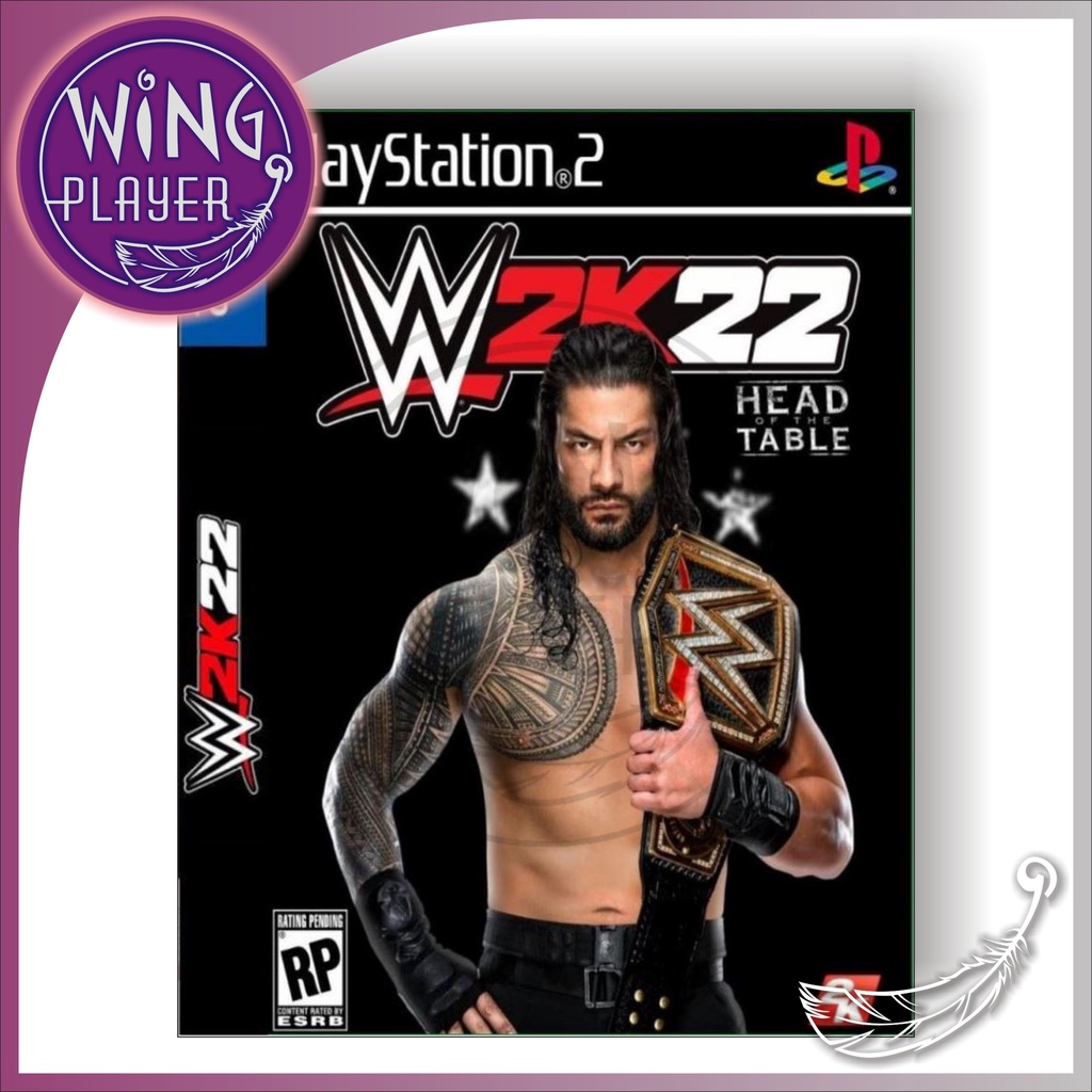 WWE2K22 (PS2) Download Link Game file size 2Gb    Savedata