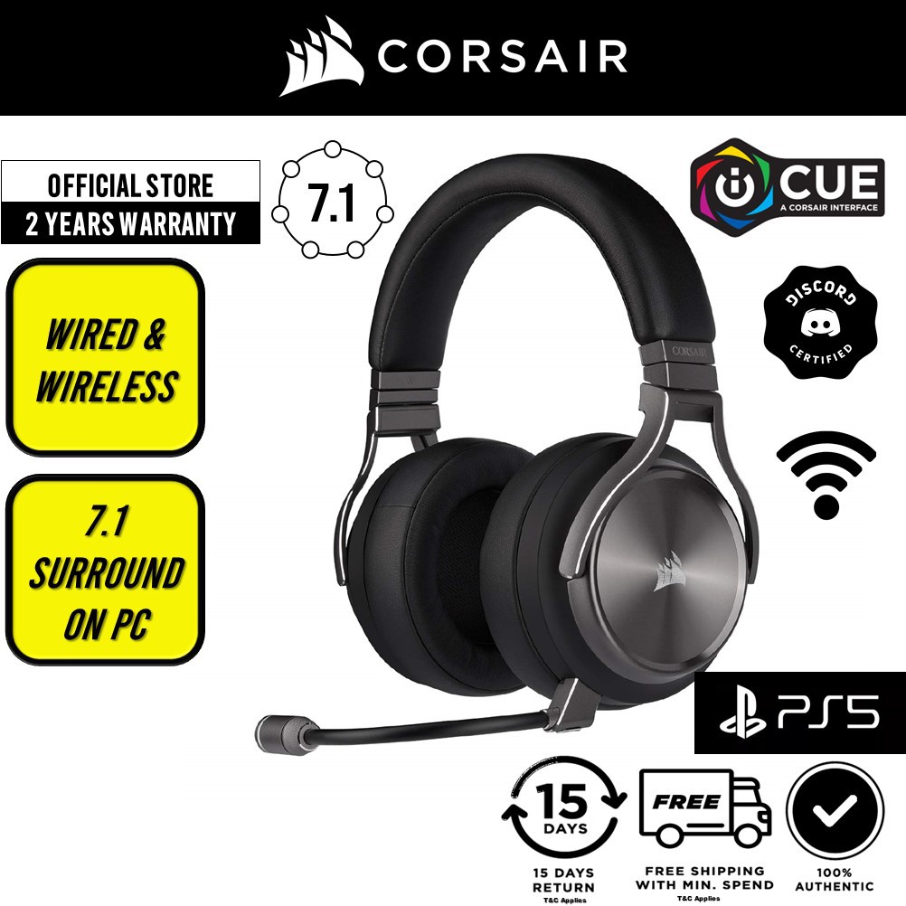 Corsair virtuoso rgb wireless hot sale ps4