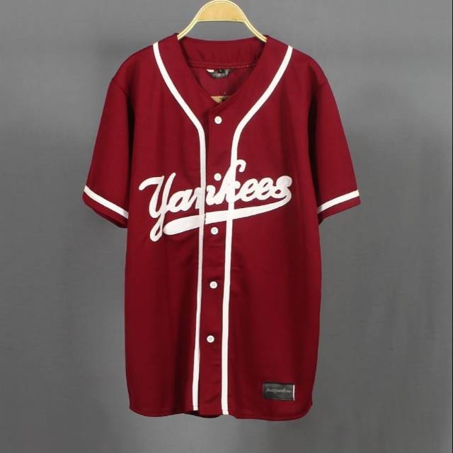 Yankees red hot sale jersey