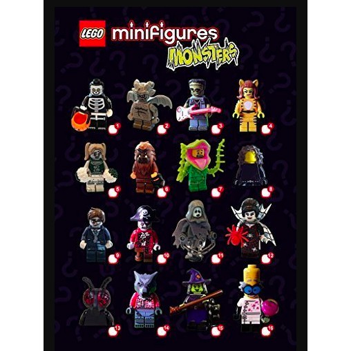 Lego minifigures store series 14